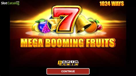 Jogar Mega Booming Fruits no modo demo